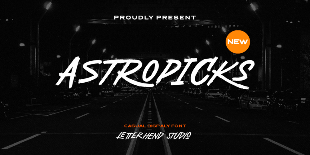 Astropicks font