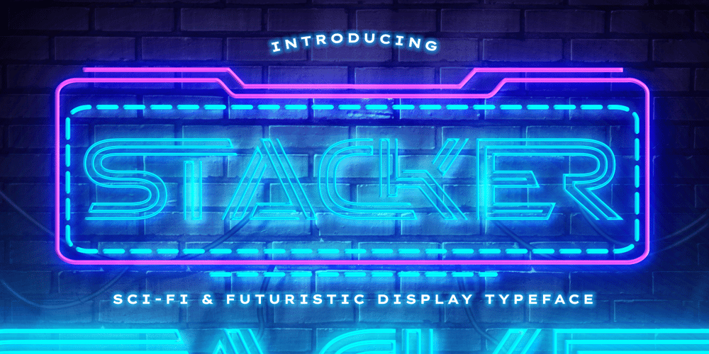 Stacker font