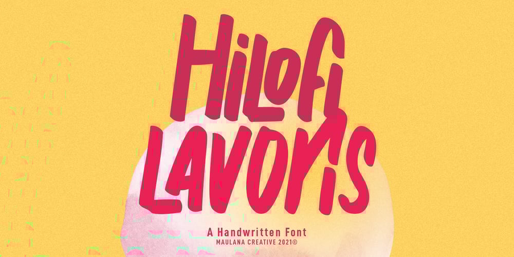 Hilofi Lavoris font
