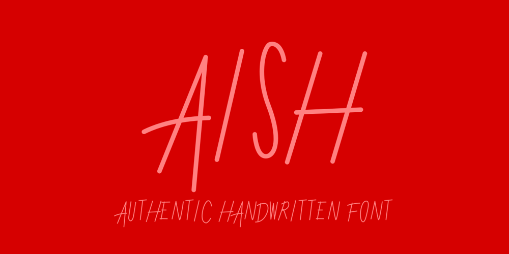 Aish font