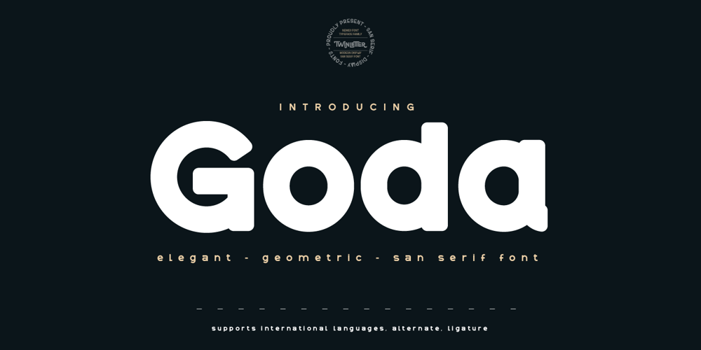 Goda font
