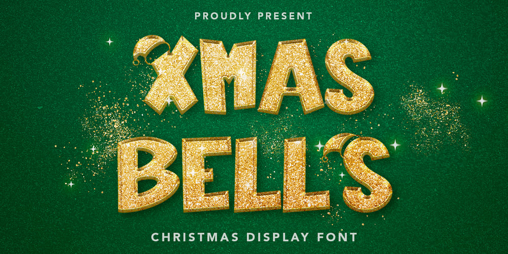 Xmas Bells font
