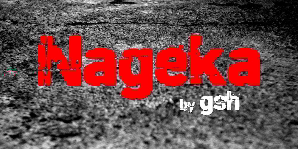 Nageka font