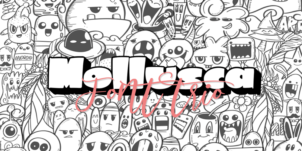 Mollusca Font Trio font