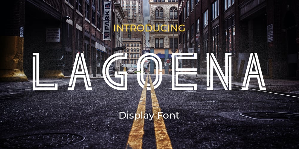 Lagoena font