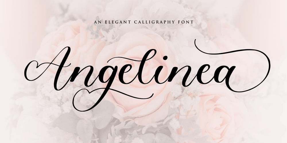 Angelinea font