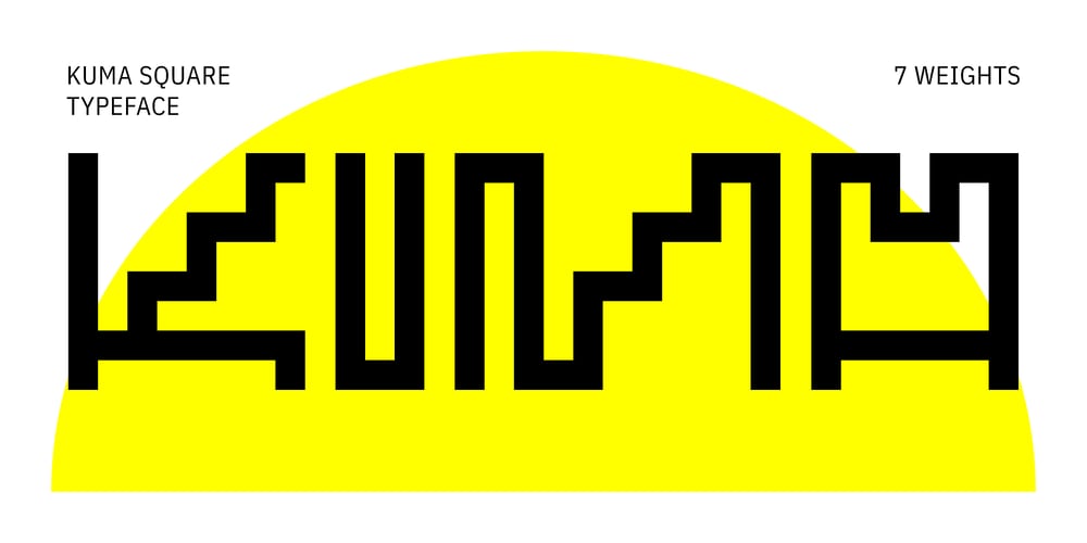 Kuma Square font