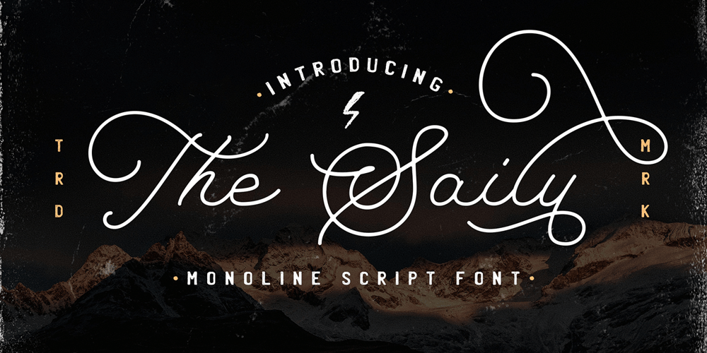 The Saily font