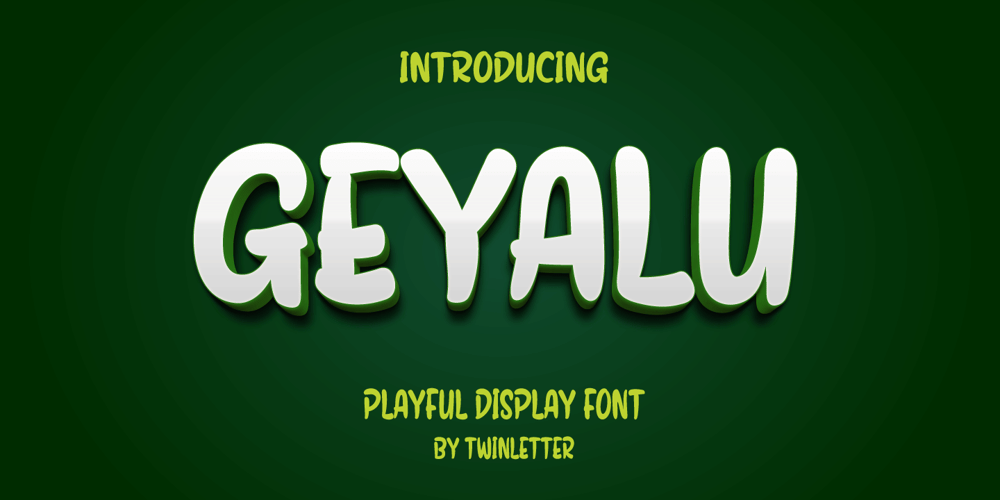 Geyalu font