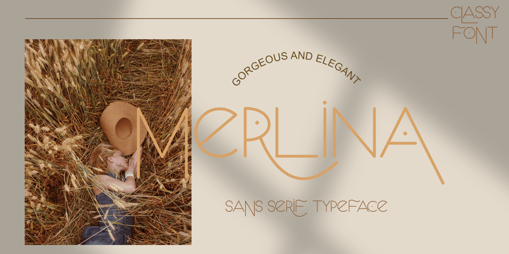 Merlina font