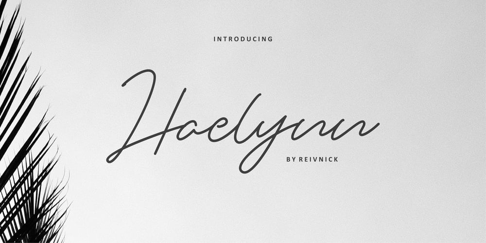 Haelynn font