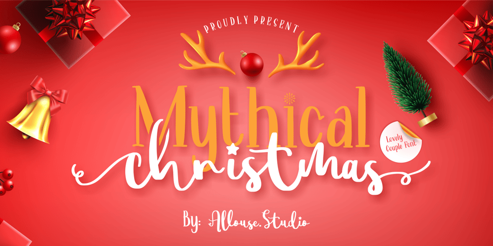 Mythical Christmas font