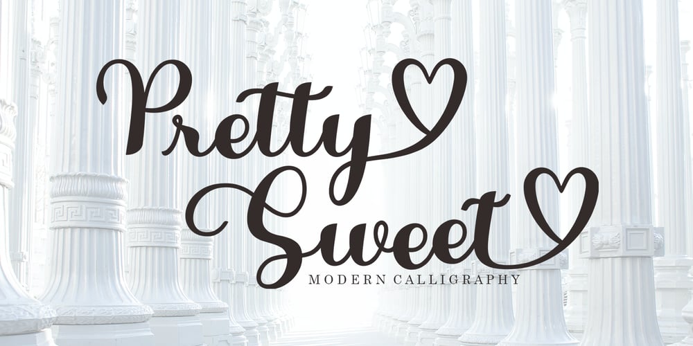 Pretty Sweet font