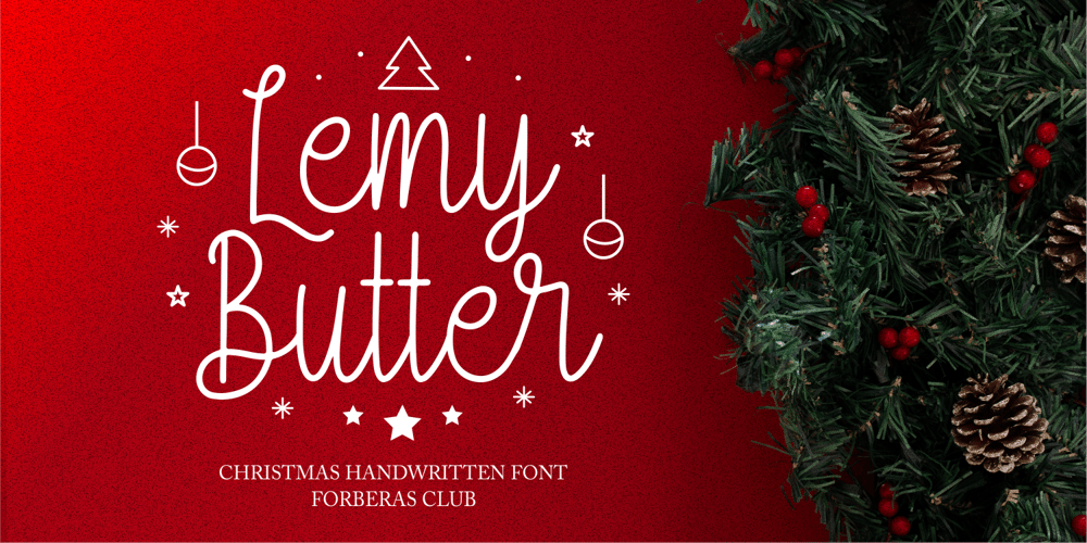Lemy Butter font