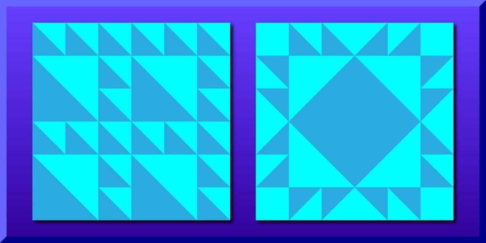 Quilt Patterns Three font