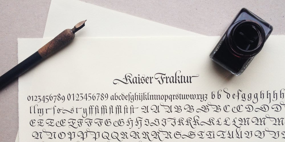 Kaiser Fraktur font