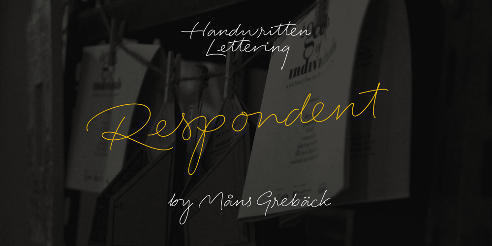 Respondent font
