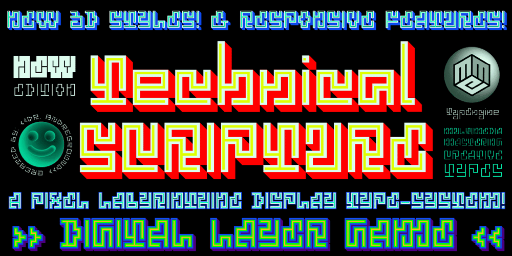Technical SCRIPTURE font
