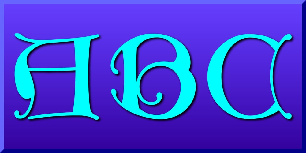 Gothic Initials Nine font