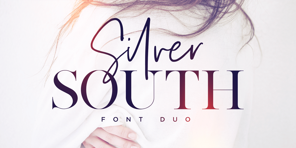 Silver South font