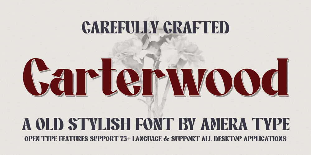 AT Carterwood font