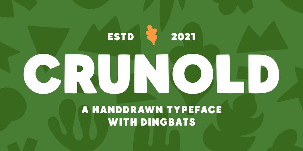 Crunold font