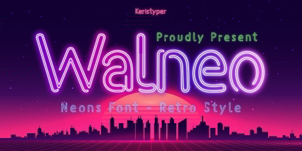 Walneo font
