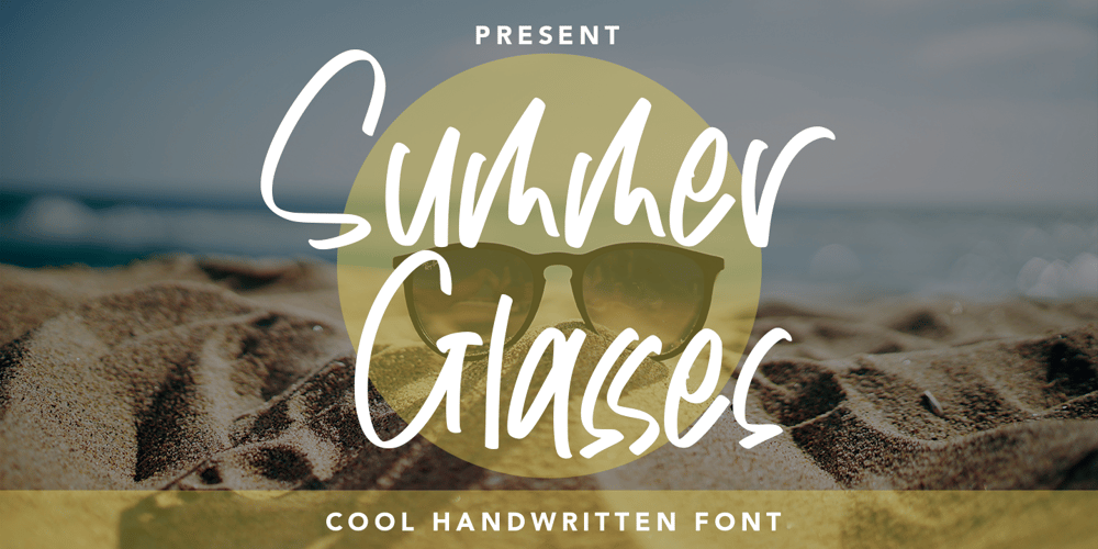 Summer Glasses font