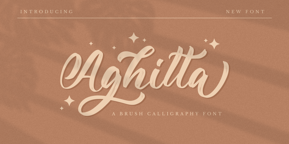 Aghitta font