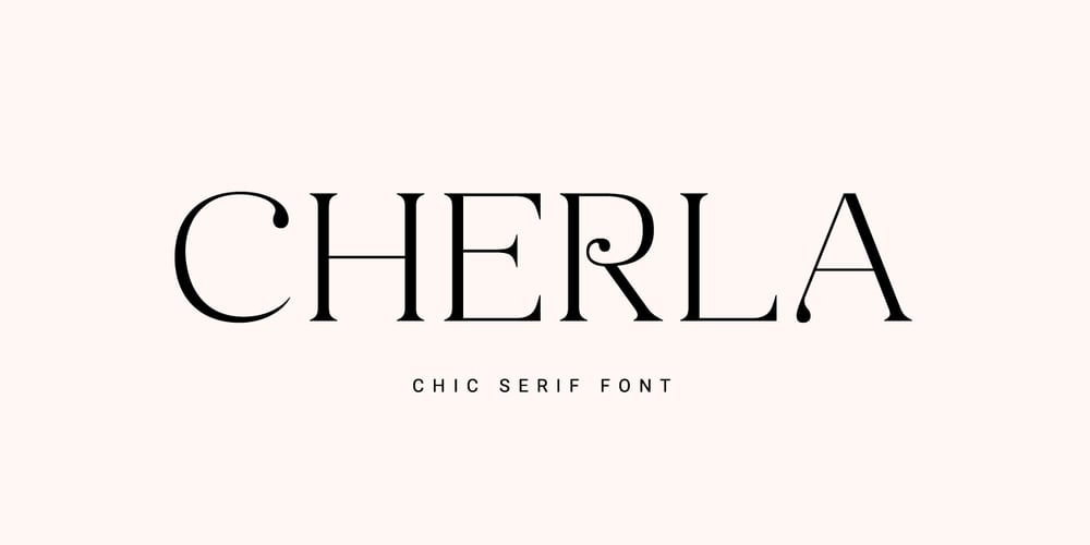 Cherla font