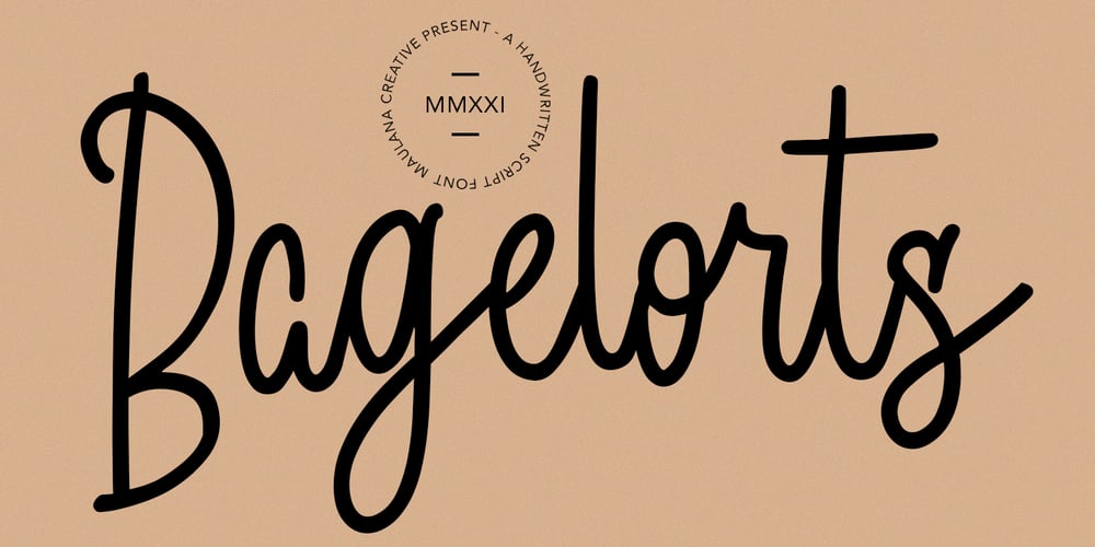 Bagelorts font