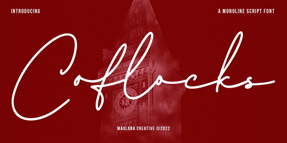 Coflocks font