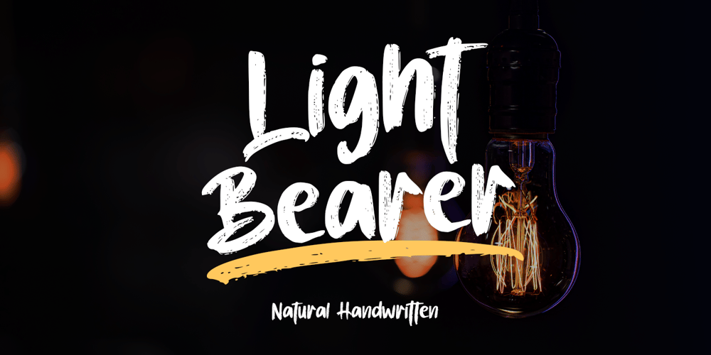 Light Bearer font