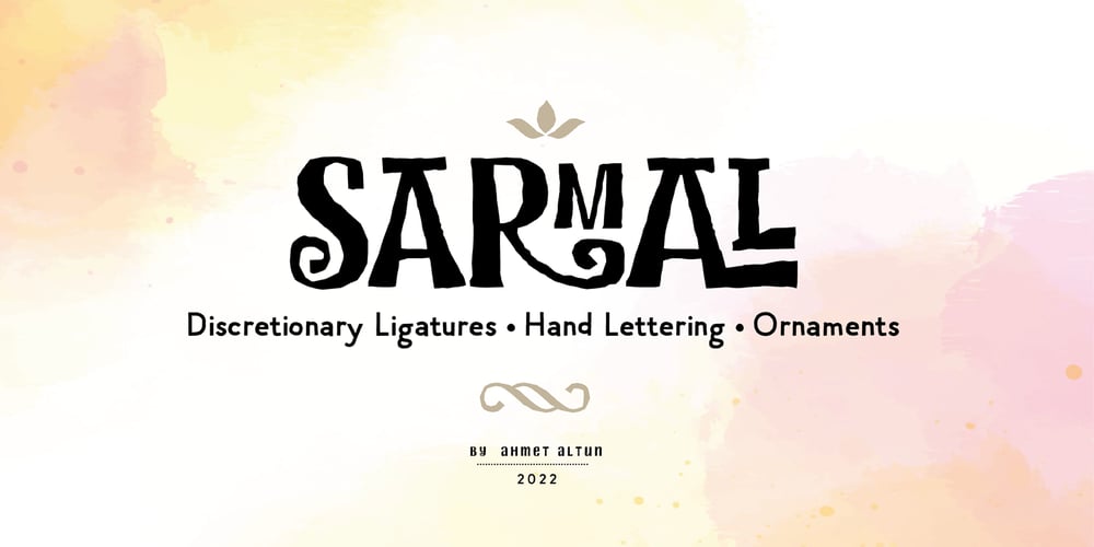 Sarmal font
