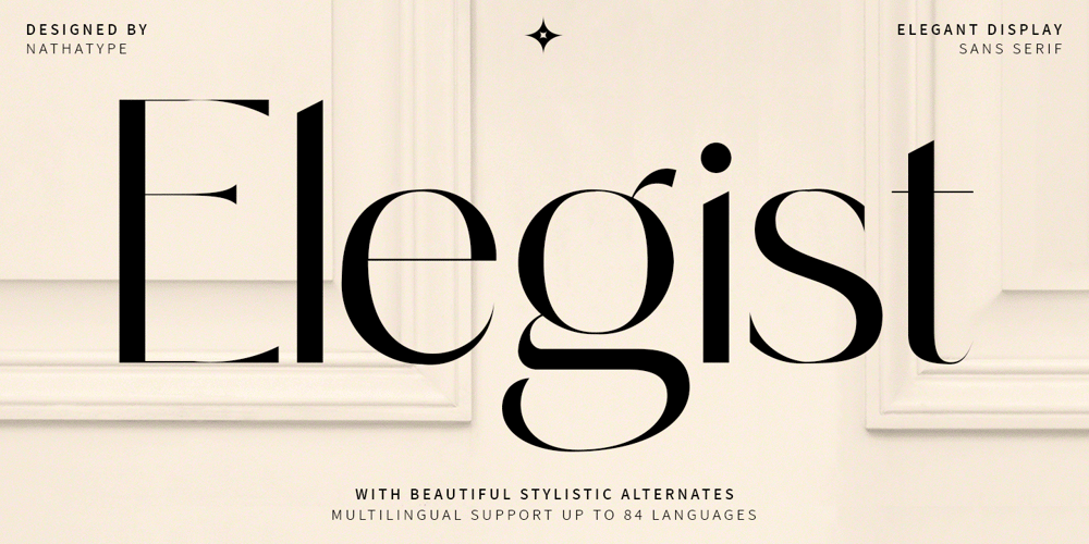 Elegist font