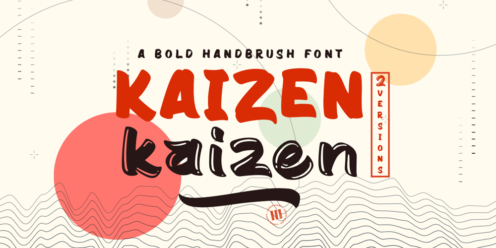 Kaizen font