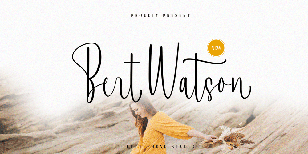 Bert Watson font