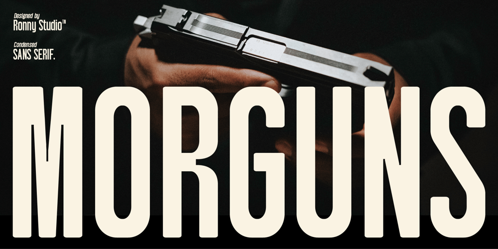 Morguns font