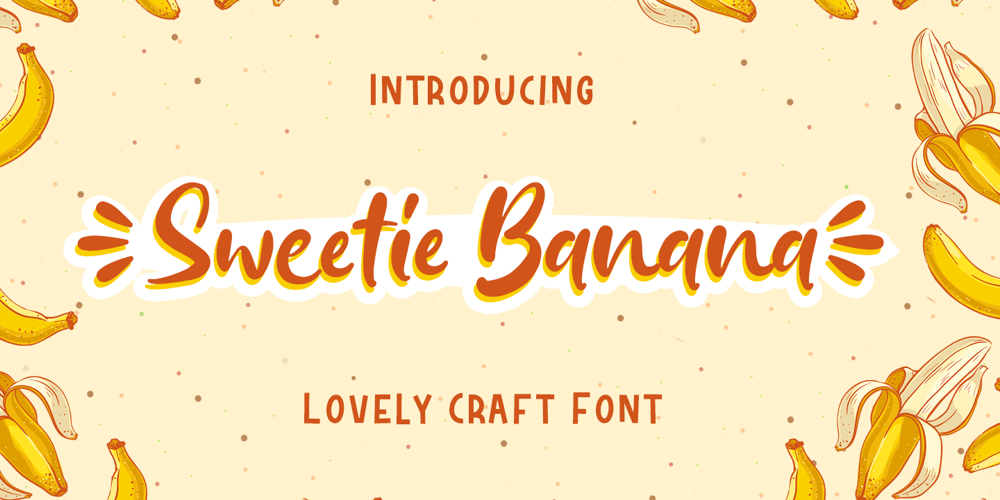 Sweetie Banana font