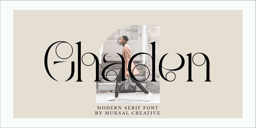 Ghaden font
