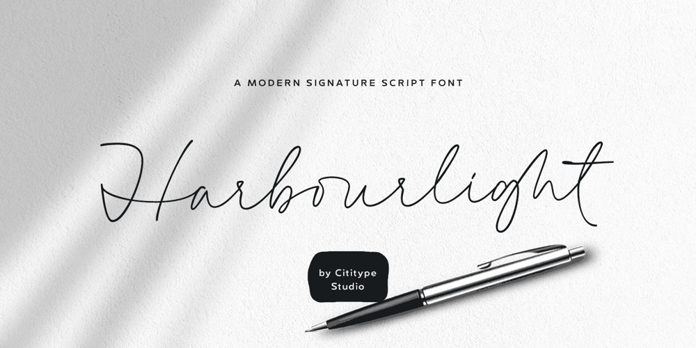 Harbour Light font
