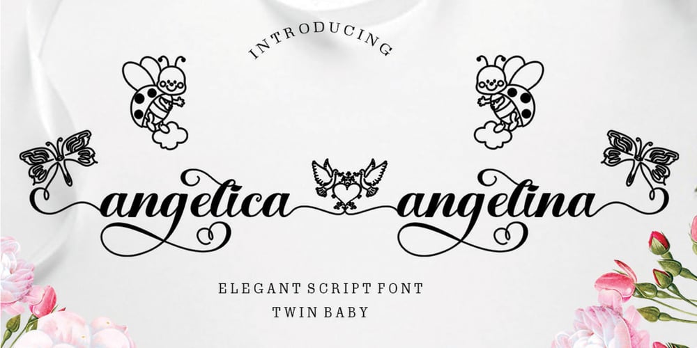 Angelica Angelina font