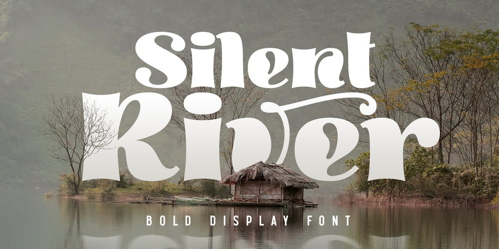 Silent River font
