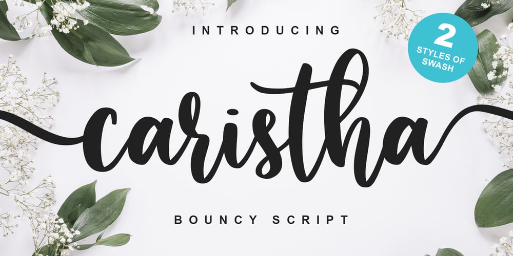 Caristha font