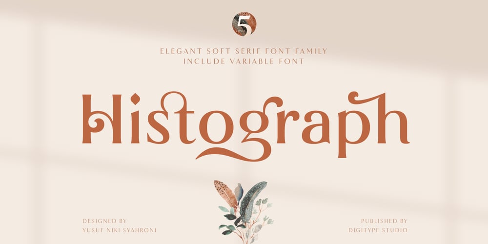 Histograph font
