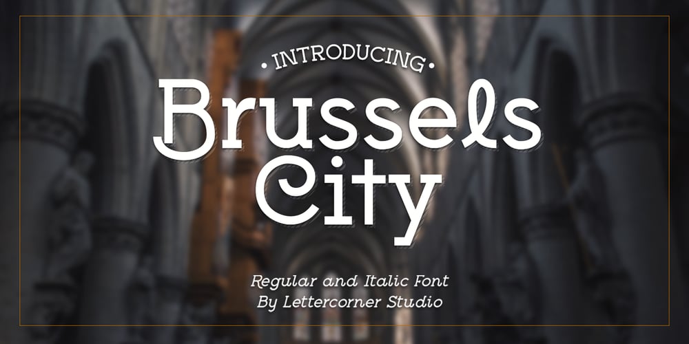 Brussels City font