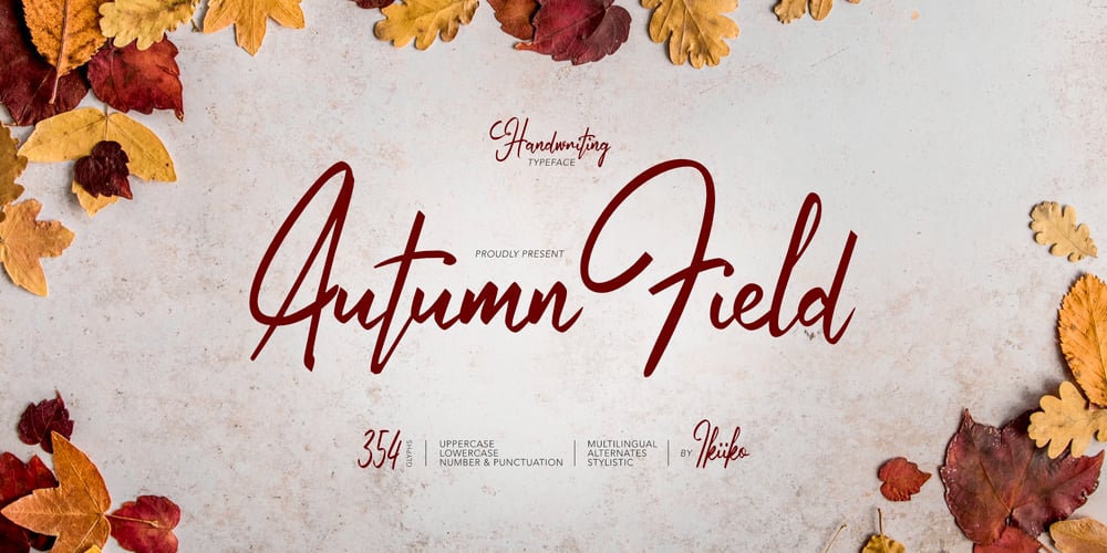 Autumn Field font