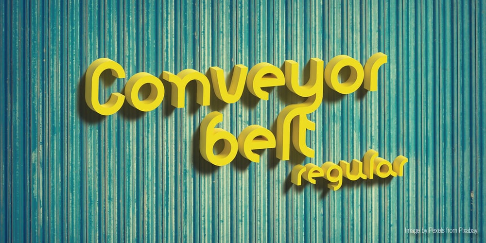 Conveyor Belt font
