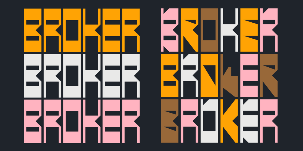 Broker font
