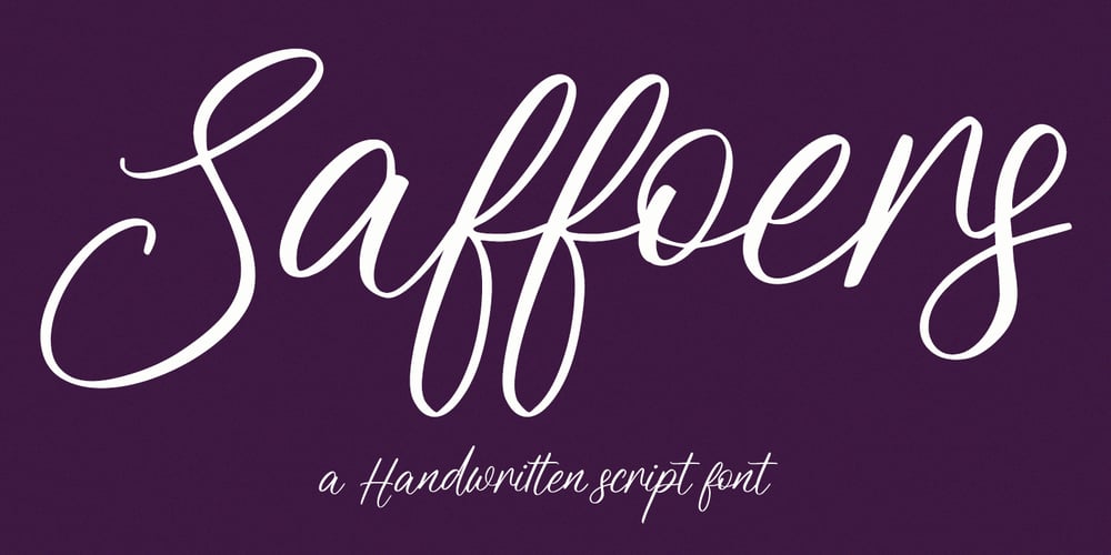 MC Saffoers font
